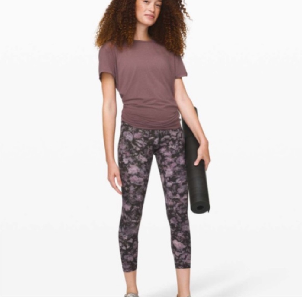 Lululemon Align Floral Illusion Ice Grey Multi